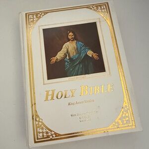 King James Version Bible with Gold Lettering
